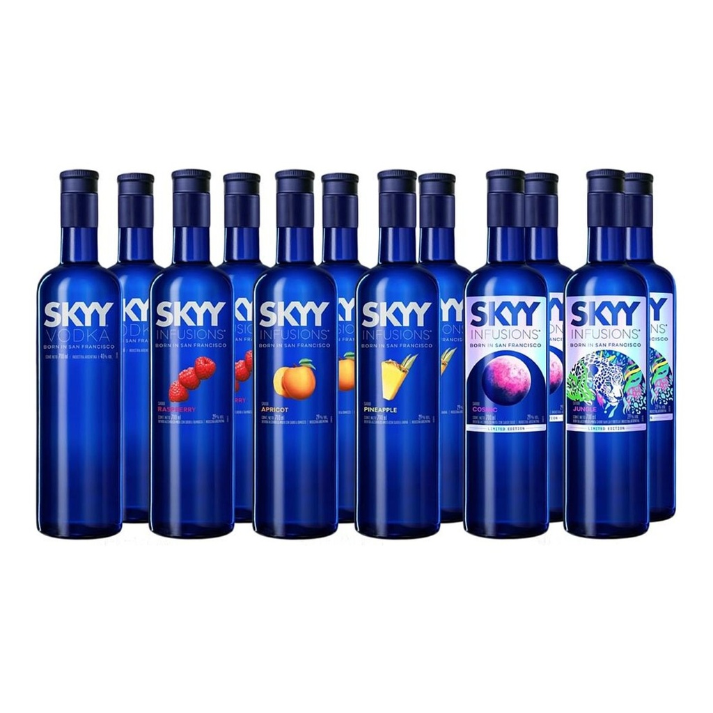 Combo Skyy Porfolio Completo 12x700cc