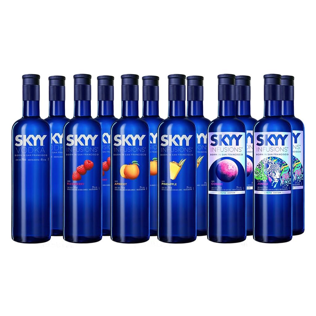 Combo Skyy Porfolio Completo 12x700cc