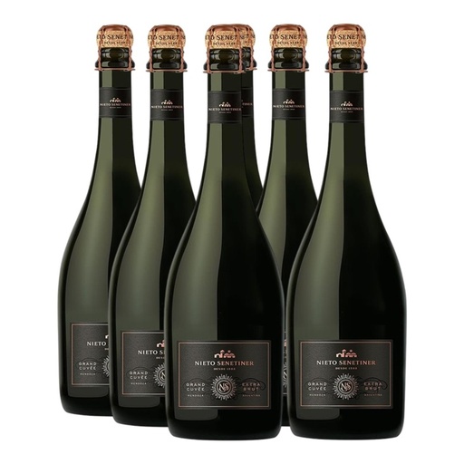 [5580] Promo x6 Nieto Senetiner Grand Cuvee Extra Brut 750cc
