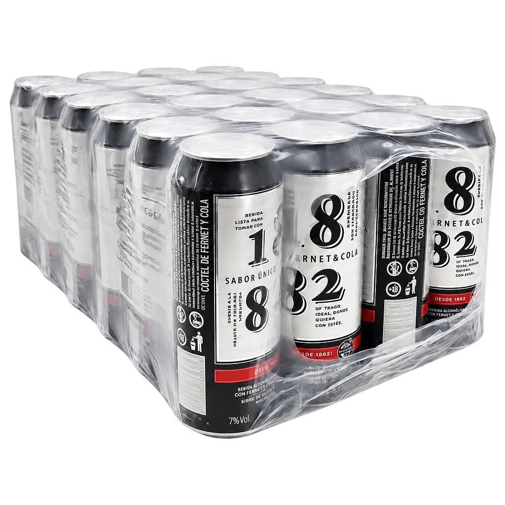 [5583] Promo x24 Fernet Cola 1882 LATA 473cc 20% Off