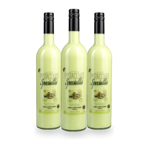 [5598] Promo x3 Licor Pistacchio Specialita 17º 750cc