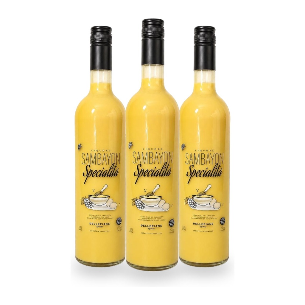 [5599] Promo x3 Licor Sambayon Specialita 18º 750cc