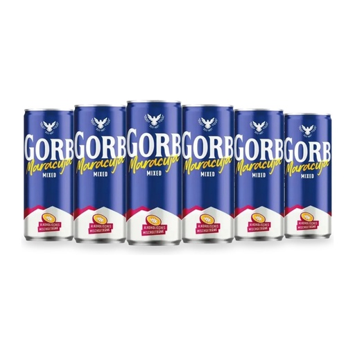 [5612] Promo 5+1 Vodka Gorbatschow Maracuya 10° LATA 330cc