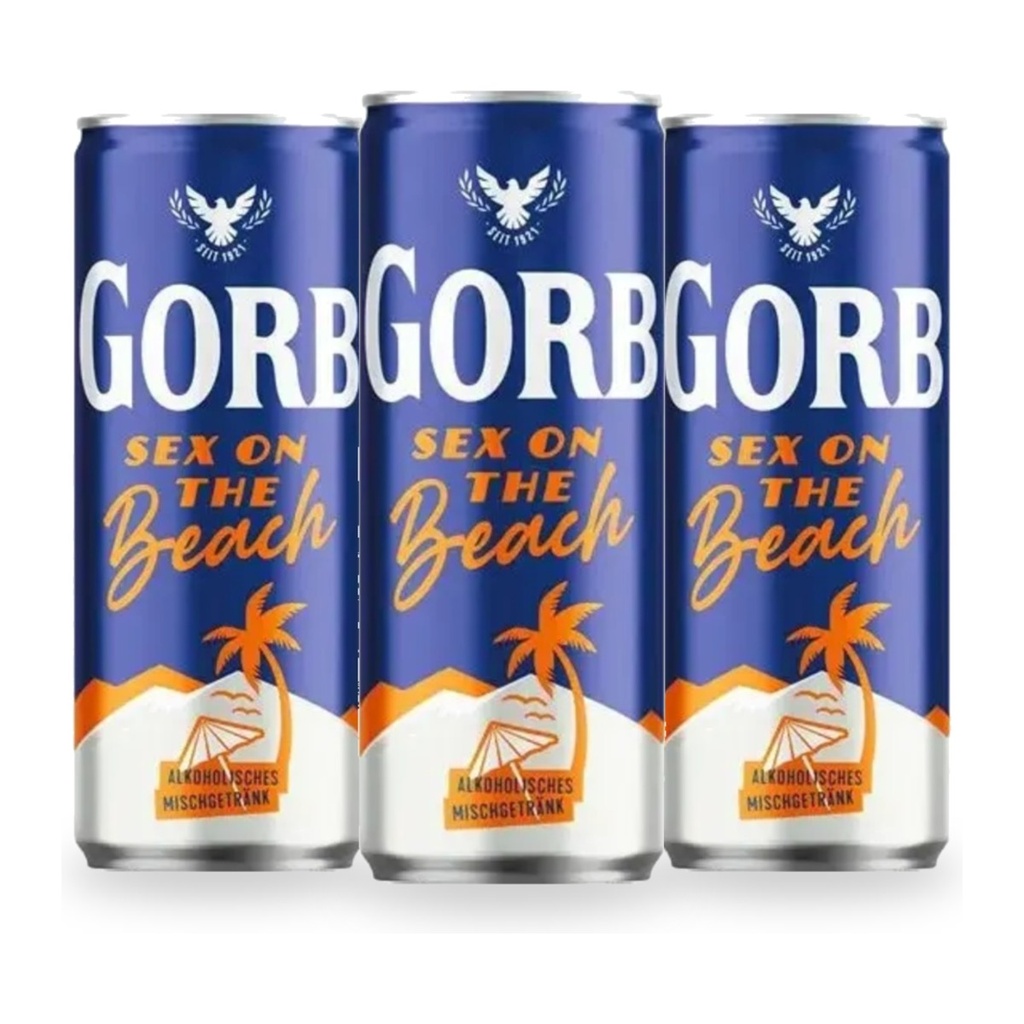 Promo x3 Vodka Gorbatschow Sex On The Beach 10° LATA 330cc
