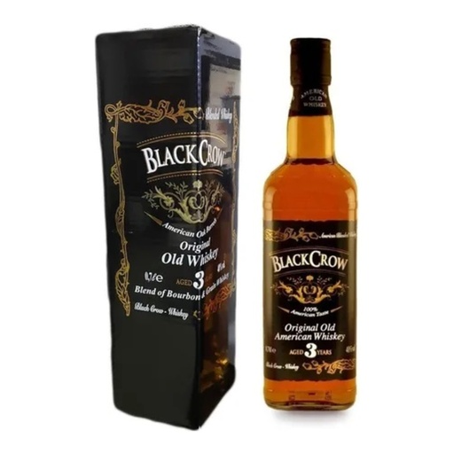 [2318] Whiskey Black Crow 40º Estuche 1x700cc