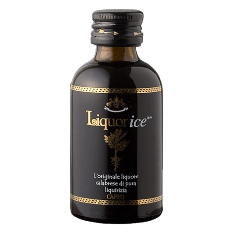 [2321] Liquorice Caffo de Regaliz 27º 30cc (MINIATURA VIDRIO)