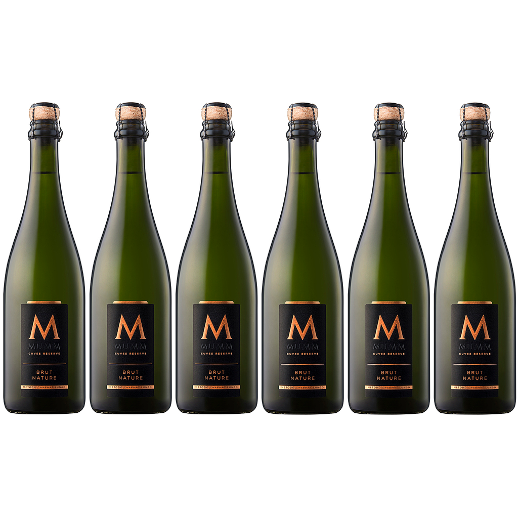 Promo 5+1 Mumm Cuvee Brut Nature 750cc