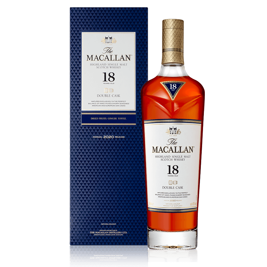 Whisky The Macallan Double Cask 18 yo 43º 1x700cc