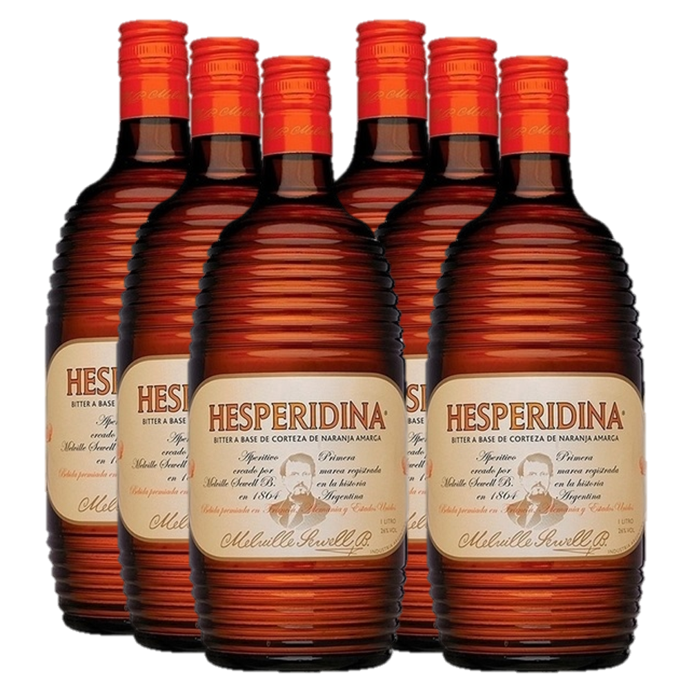 Promo 5+1 Bitter Hesperidina 26º 1000cc