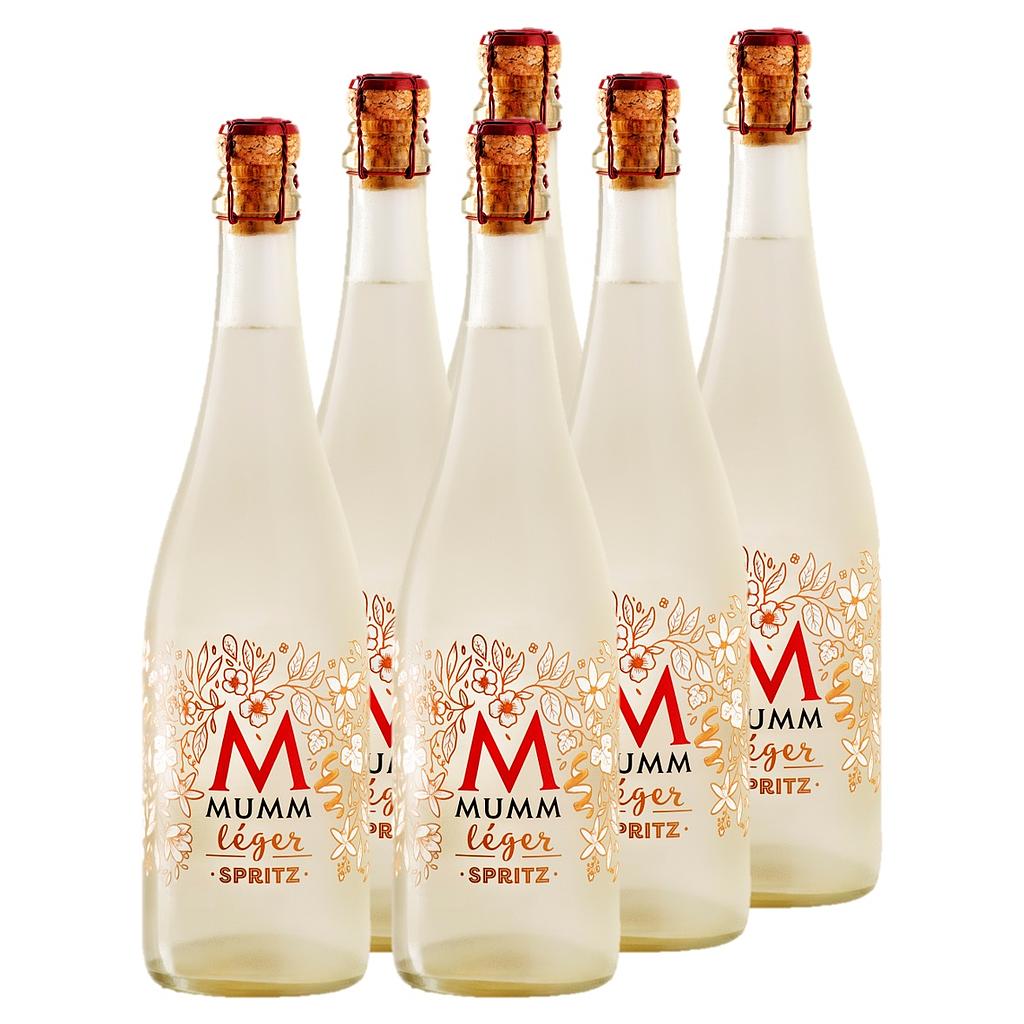 Promo x6 Mumm Leger Spritz 7.7º 750cc