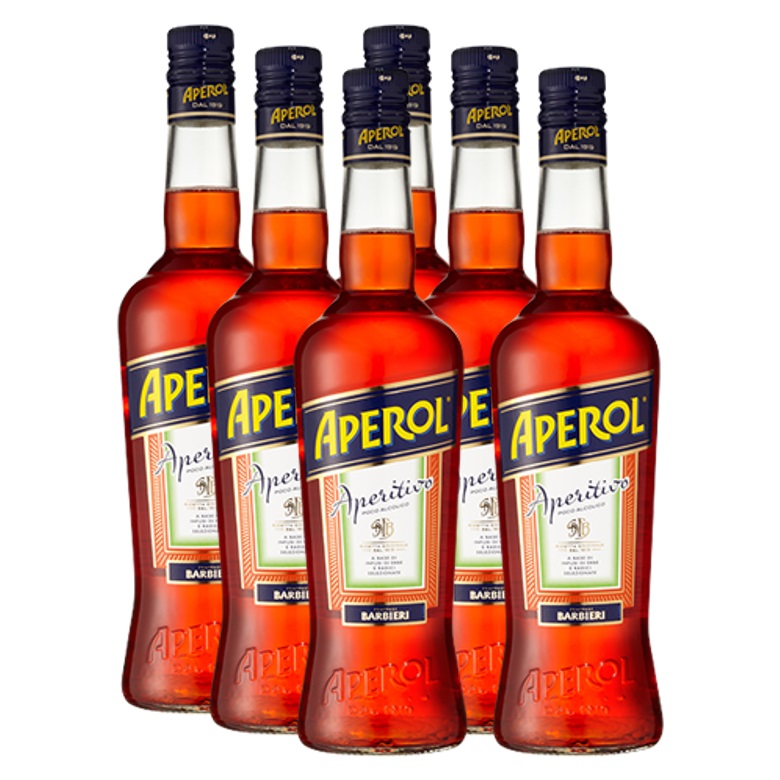 Promo x6 Aperol 11º 750cc 10% Off