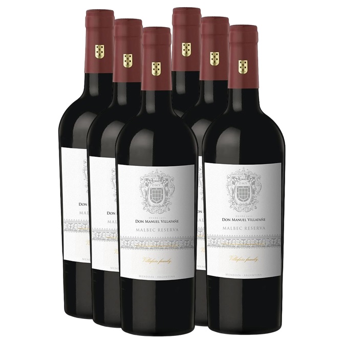 Promo 5+1 DM Villafañe Reserva Malbec 750cc