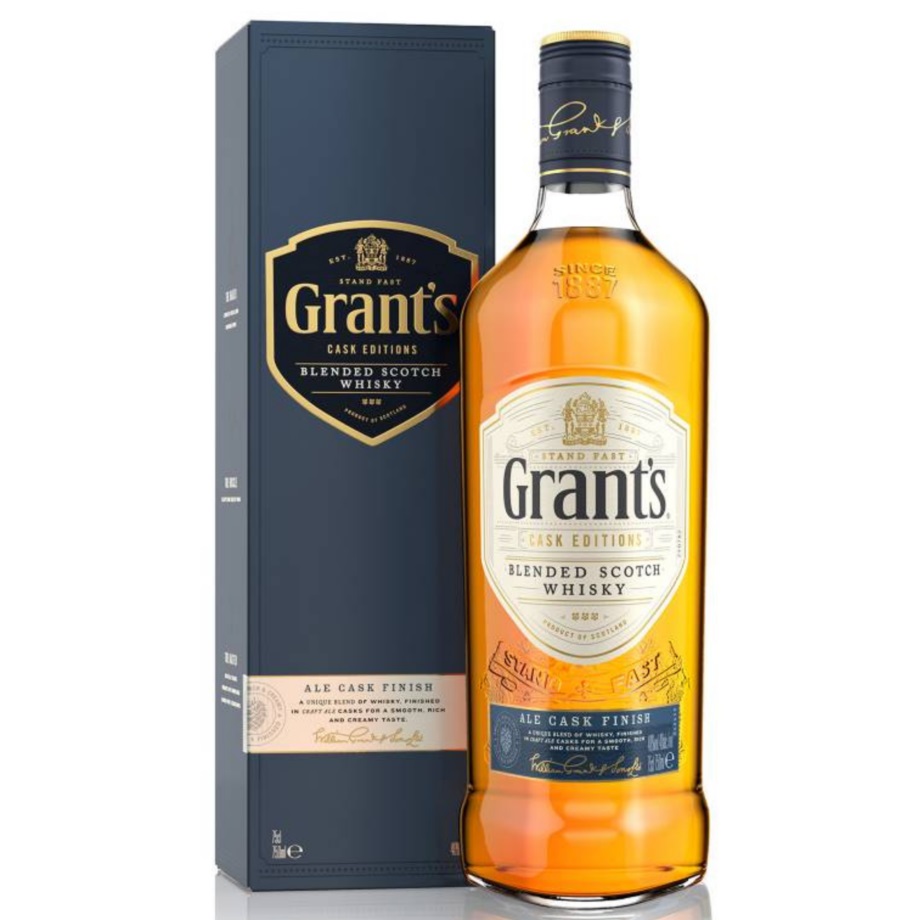Whisky Grants Ale Cask 40° Estuche 1x750cc