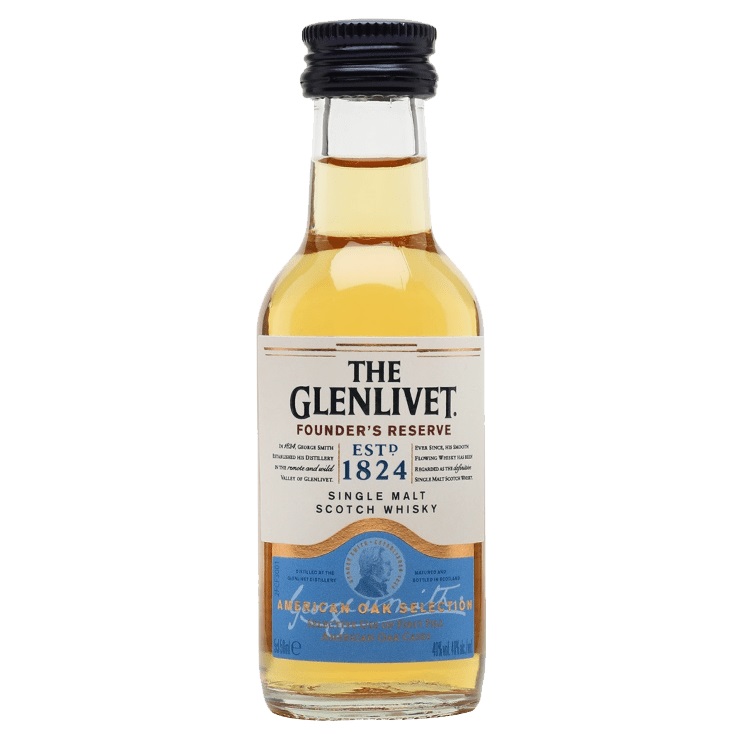 The Glenlivet Founders Reserve 50cc (Miniatura Vidrio)