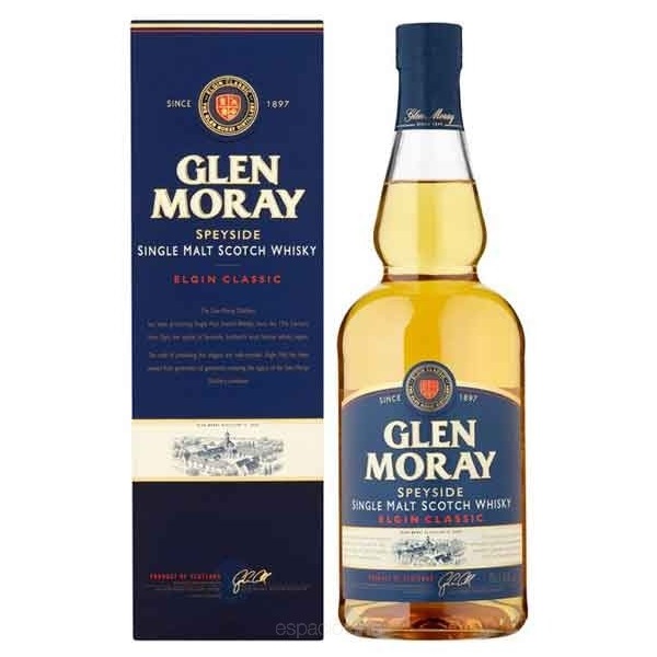 Whisky Glen Moray Classic 40º 1x700cc