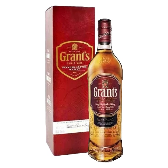 Whisky Grants Triple Wood 40º Estuche 1x750cc