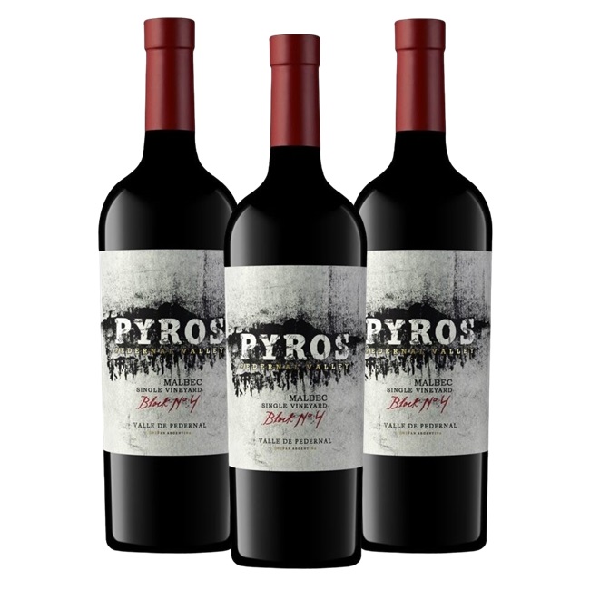 Promo x3 Pyros Block Nº4 Malbec 750cc 16.66% Off