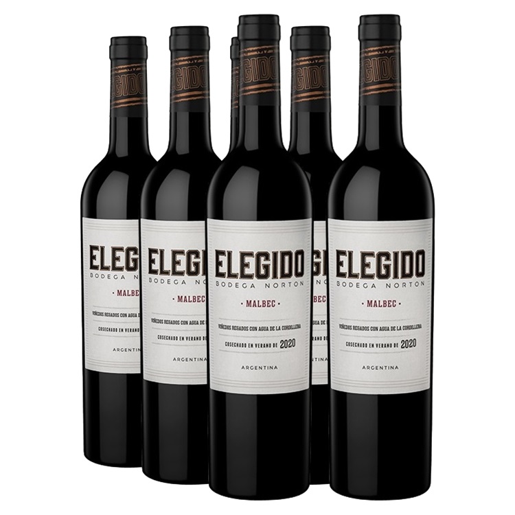 Promo 5+1 Elegido Malbec 750cc