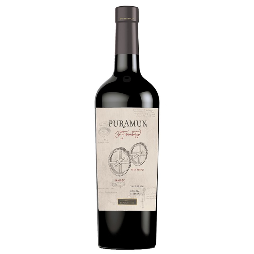 Puramun Co Fermentado Malbec 750cc