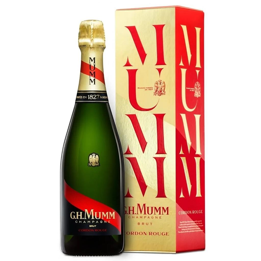 Champagne GH Mumm Cordon Rouge Brut Estuche 1x750cc🙂