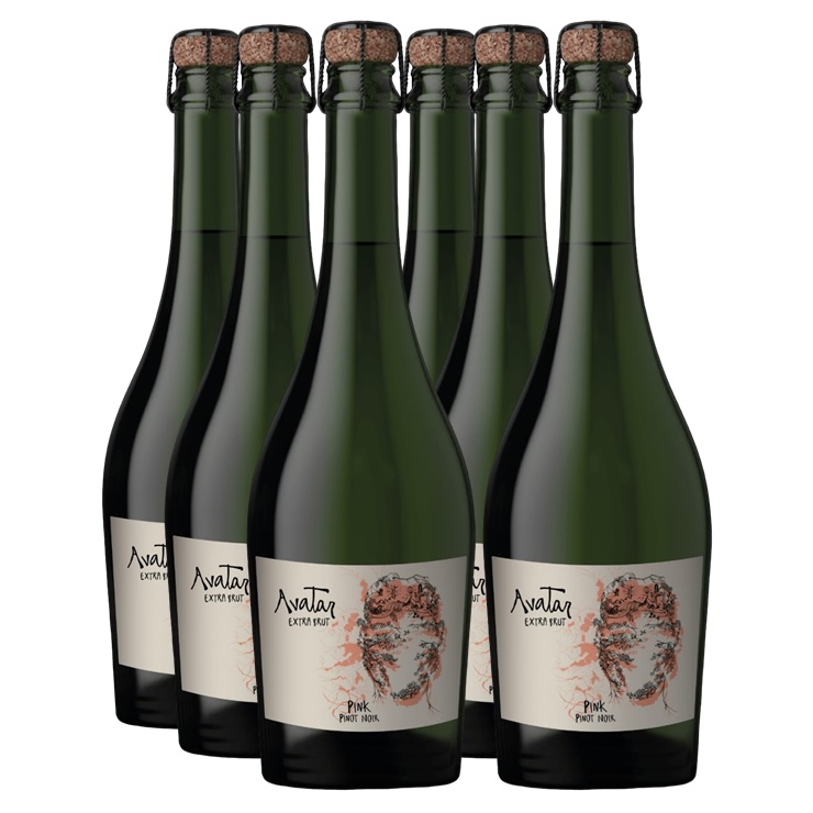 Promo 5+1 Avatar Extra Brut Rose 750cc