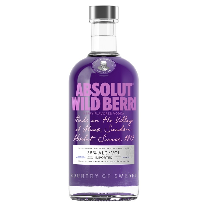 Vodka Absolut Wild Berri 700cc