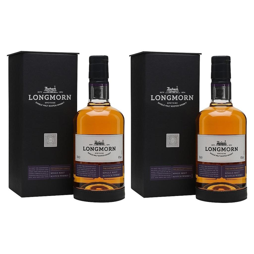 Promo x2 Longmorn Single Malt 1x700cc