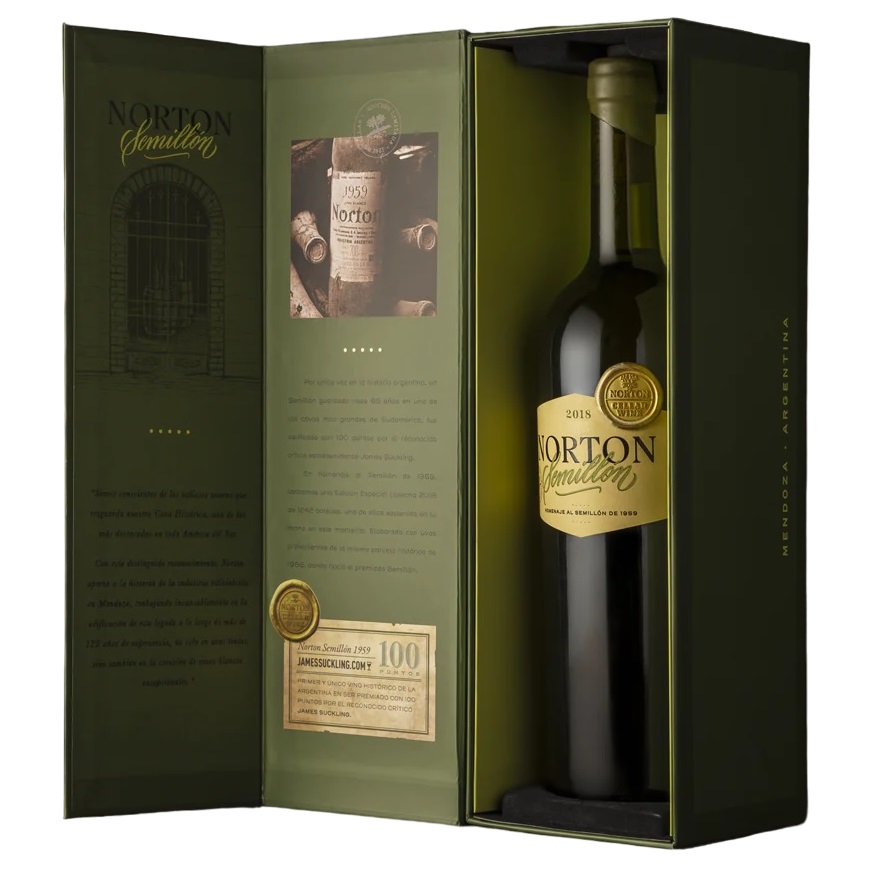 Norton Semillon 2018 Estuche 1x750cc