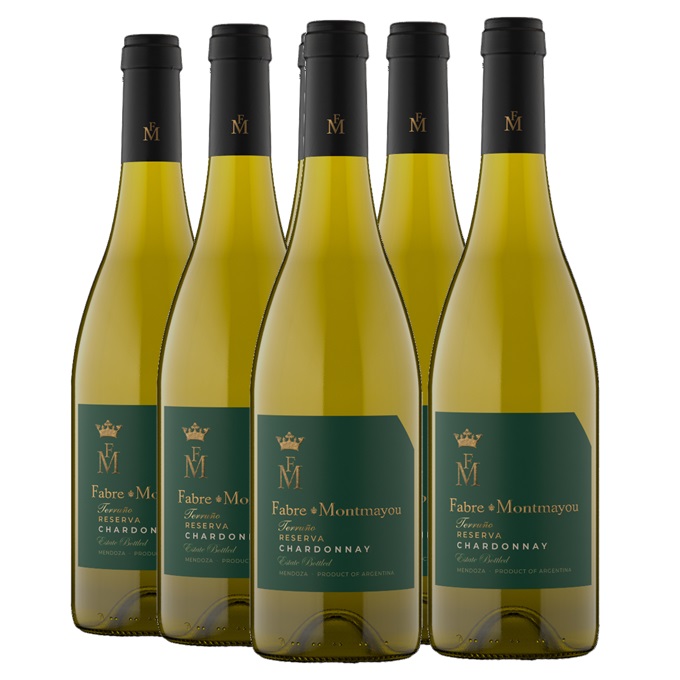 Promo 5+1 Fabre Terruño Chardonnay 750cc