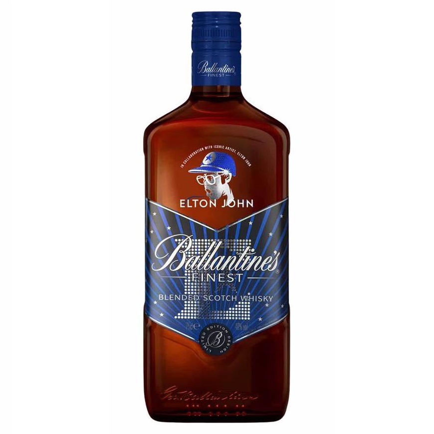 Whisky Ballantines Finest ELTON JOHN 40º 700cc