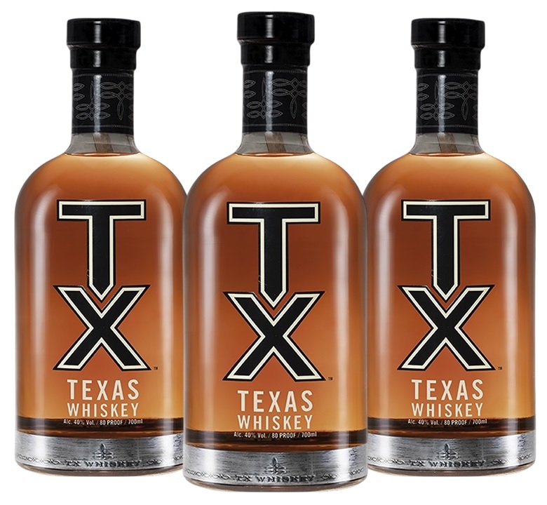 Promo x3 TX Texas Whiskey 40° 700cc