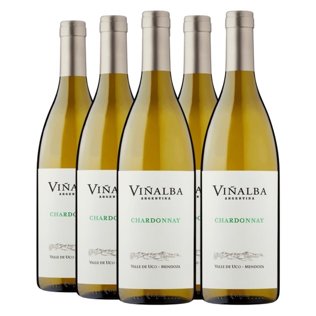 Promo 5+1 Viñalba Reserva Chardonnay 750cc
