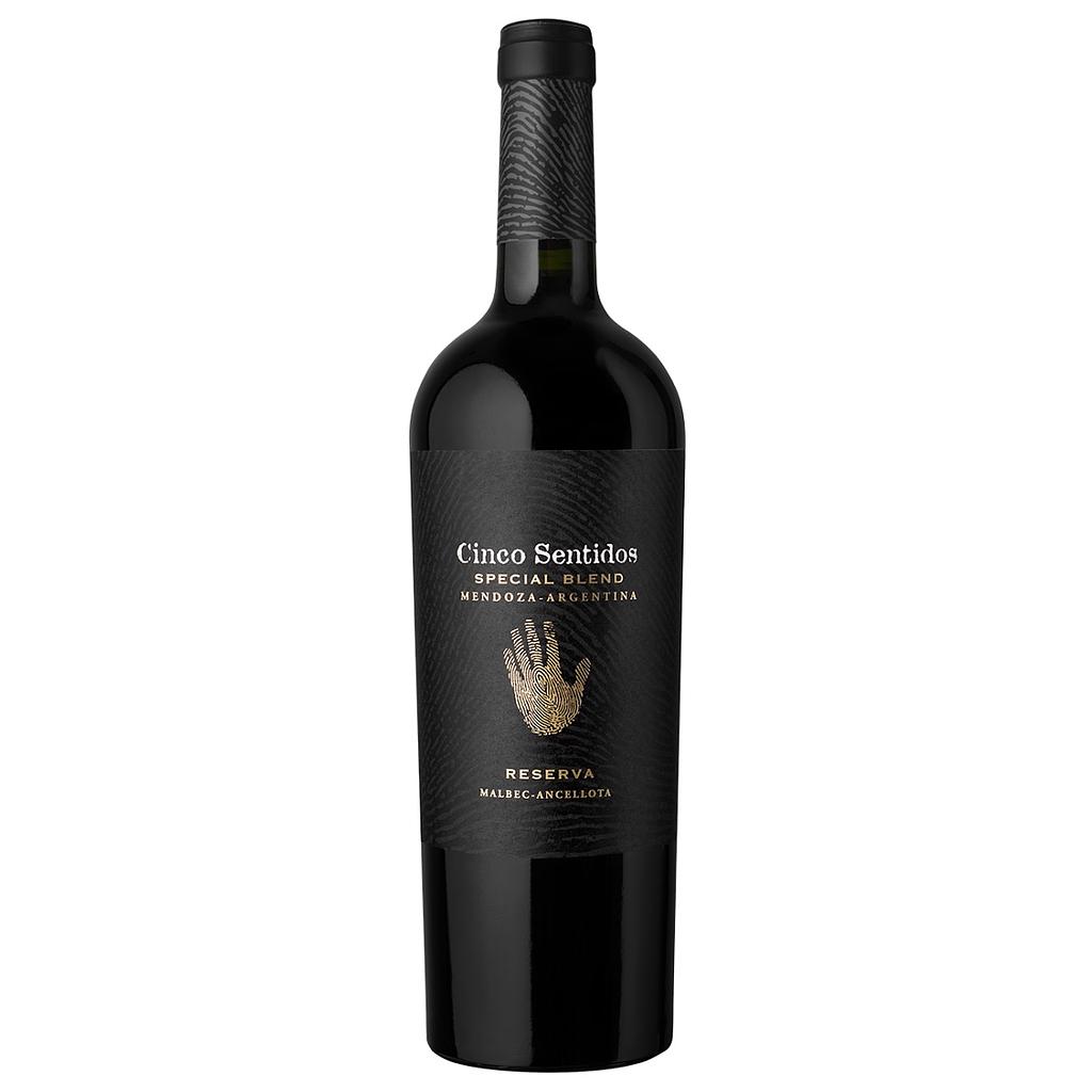Cinco Sentidos Special Blend Malbec-Ancellotta 750cc