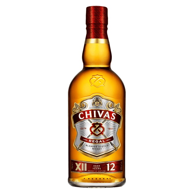 Whisky Chivas 12 yo 40º 500cc NP (SIN ESTUCHE)