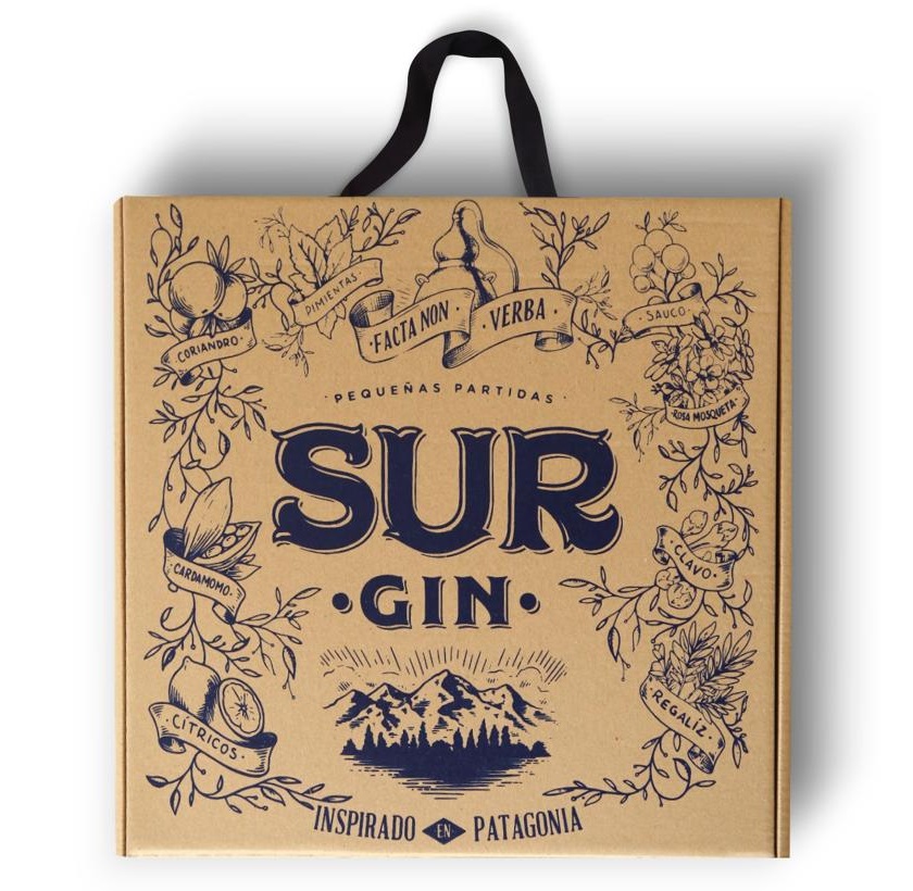 Gin Sur Mix Estuche 1x3x750cc