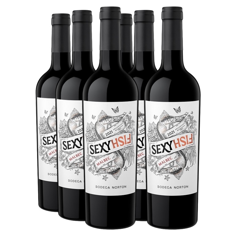 Promo x6 Sexy Fish Malbec 750cc 30% Off