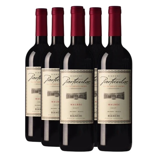 Promo 5+1 Bianchi Particular Malbec 750cc