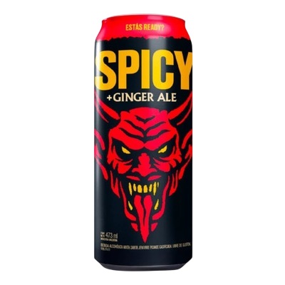 Dr Lemon SPICY+GINGER ALE Lata 473cc