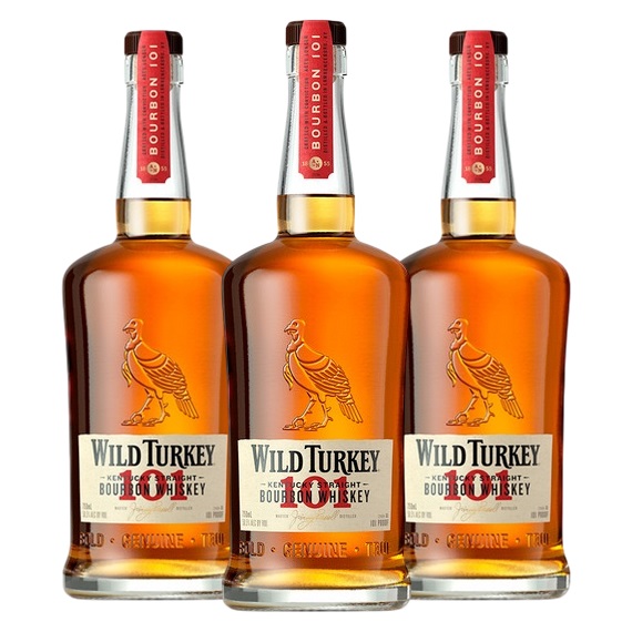 Promo x3 Whiskey Wild Turkey 101 750cc 10% Off