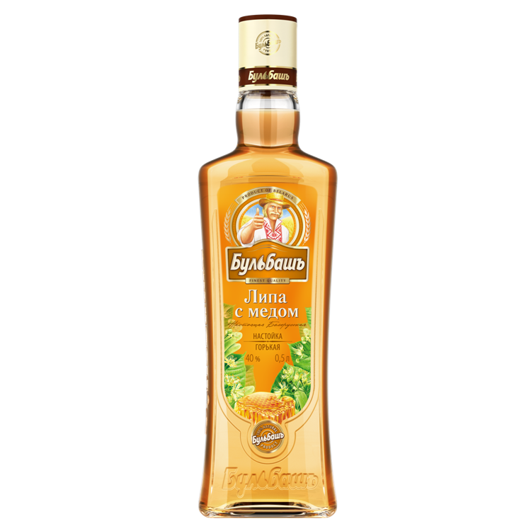 Bulbash Licor de Vodka de Tilo y Miel 40° 500cc