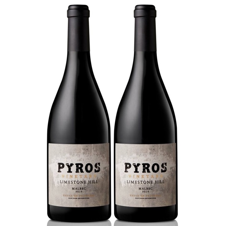 Promo x2 Pyros Limestone Hill Malbec 750cc 20% Off