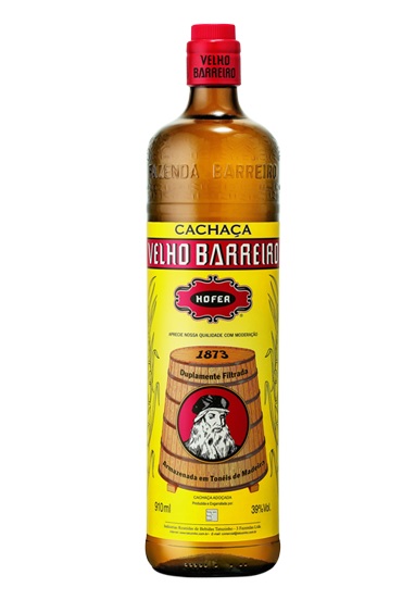 Cachaca Velho Barreiro 39º 910cc