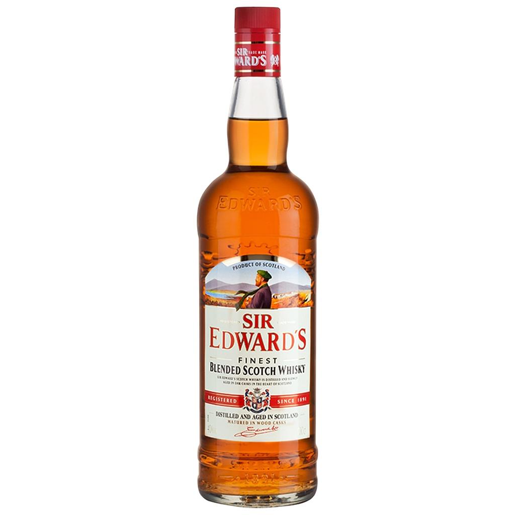 Whisky Sir Edwards Finest 40° 1000cc NUEVO