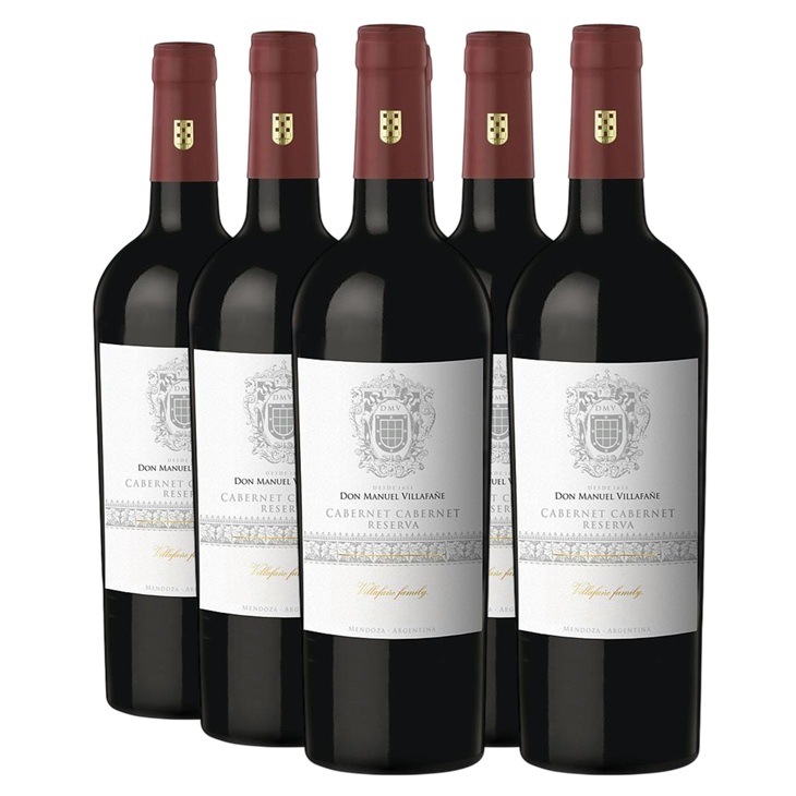 Promo 5+1 DM Villafañe Reserva Cabernet Sauvignon 750cc