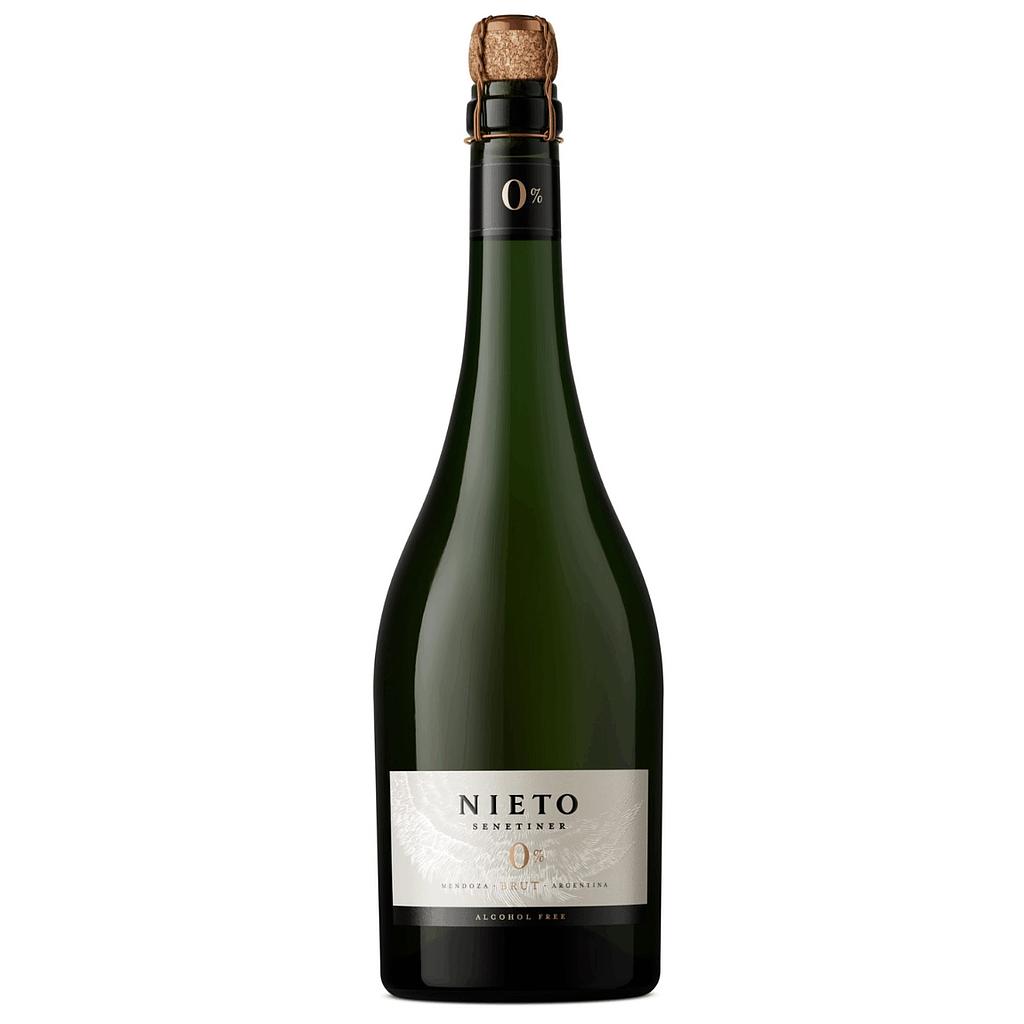 Espumante Nieto Senetiner Brut 0° 750cc (S/ALCOHOL)