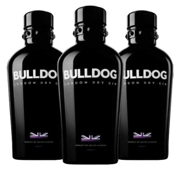 Promo x3 Dry Gin Bulldog 40º 700cc 10% Off