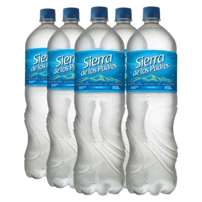 Agua Mineral Sierra de Los Padres  Pack 6x1.5 lts