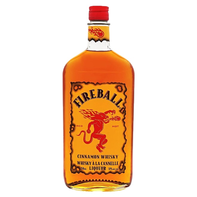 Licor de Whisky Fireball 33º 750cc
