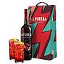 Vermouth La Fuerza Rojo 17° Estuche 1x750cc + 2 Vasos